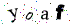 Please input the letter in the picture